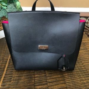 Kate Spade Black and Pink Backpack